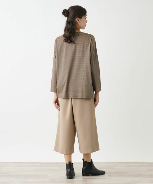 Leilian PLUS HOUSE / レリアンプラスハウス カットソー | フロントモチーフカットソー【プラス企画】 | 詳細6