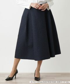 Leilian PLUS HOUSE / レリアンプラスハウス ミニ・ひざ丈スカート | ジャガードスカート