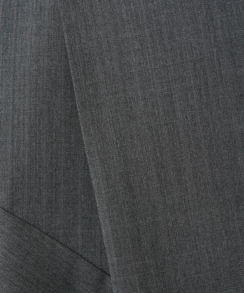 Leilian PLUS HOUSE / レリアンプラスハウス ミニ・ひざ丈スカート | ストライプラップスカート | 詳細13