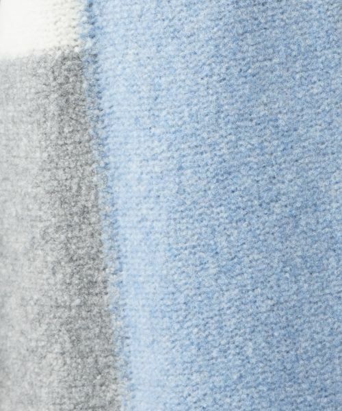 Leilian PLUS HOUSE / レリアンプラスハウス その他アウター | カラーブロックニットコート【BOURGE】 | 詳細18