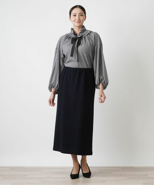 Leilian PLUS HOUSE / レリアンプラスハウス ミニ・ひざ丈スカート | タイトスカート | 詳細1