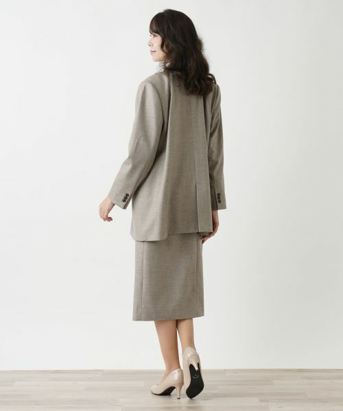 Leilian PLUS HOUSE / レリアンプラスハウス ミニ・ひざ丈スカート | タイトスカート【BOURGE】 | 詳細3