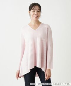 Leilian PLUS HOUSE / レリアンプラスハウス ニット・セーター | Vネックセーター【BOURGE】