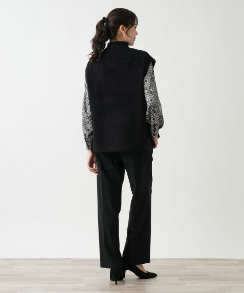 Leilian PLUS HOUSE / レリアンプラスハウス テーラードジャケット | ニットベスト【BOURGE】 | 詳細3