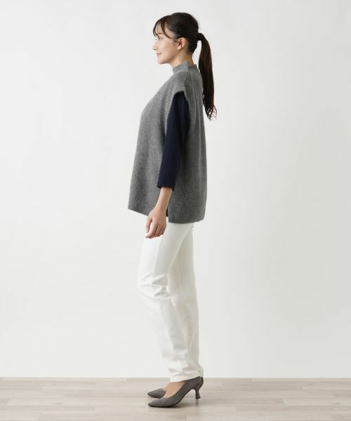 Leilian PLUS HOUSE / レリアンプラスハウス テーラードジャケット | ニットベスト【BOURGE】 | 詳細5