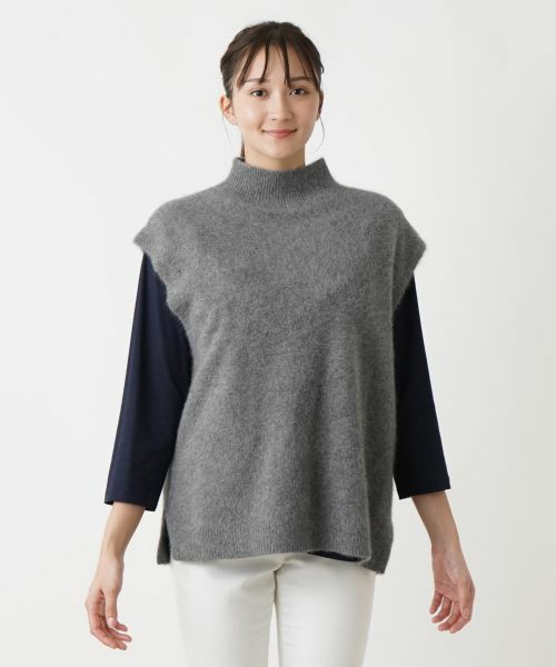 Leilian PLUS HOUSE / レリアンプラスハウス テーラードジャケット | ニットベスト【BOURGE】 | 詳細7