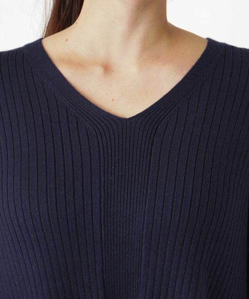 Leilian PLUS HOUSE / レリアンプラスハウス ニット・セーター | ロングニットプルオーバー【BOURGE】 | 詳細10