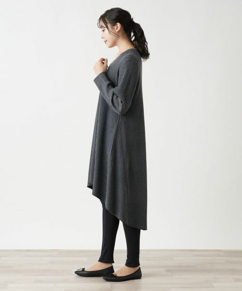Leilian PLUS HOUSE / レリアンプラスハウス ニット・セーター | ロングニットプルオーバー【BOURGE】 | 詳細16