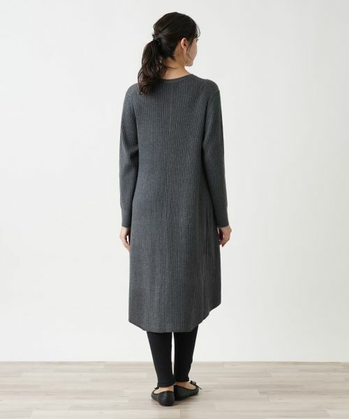 Leilian PLUS HOUSE / レリアンプラスハウス ニット・セーター | ロングニットプルオーバー【BOURGE】 | 詳細17