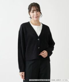 Leilian PLUS HOUSE / レリアンプラスハウス カーディガン・ボレロ | ショート丈カーディガン【BOURGE】