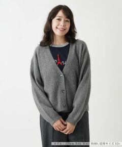 Leilian PLUS HOUSE / レリアンプラスハウス カーディガン・ボレロ | ショート丈カーディガン【BOURGE】