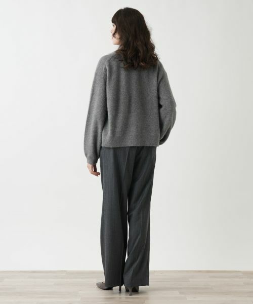 Leilian PLUS HOUSE / レリアンプラスハウス カーディガン・ボレロ | ショート丈カーディガン【BOURGE】 | 詳細3