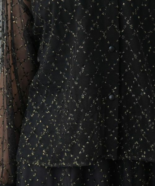 Leilian PLUS HOUSE / レリアンプラスハウス シャツ・ブラウス | チュールブラウス【Leilian WHITE LABEL】【BOURGE】 | 詳細16