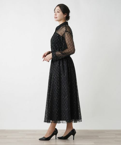 Leilian PLUS HOUSE / レリアンプラスハウス シャツ・ブラウス | チュールブラウス【Leilian WHITE LABEL】【BOURGE】 | 詳細6