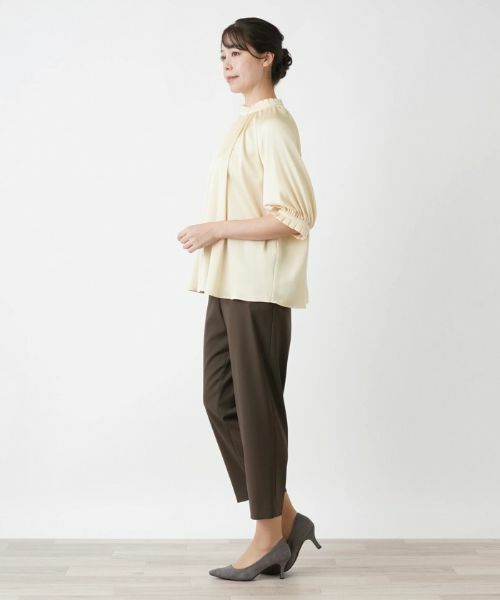 Leilian PLUS HOUSE / レリアンプラスハウス シャツ・ブラウス | ギャザーブラウス | 詳細5