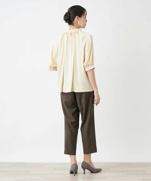 Leilian PLUS HOUSE / レリアンプラスハウス シャツ・ブラウス | ギャザーブラウス | 詳細6