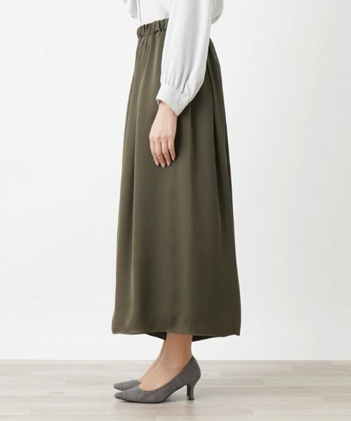 Leilian PLUS HOUSE / レリアンプラスハウス その他パンツ | ウエストゴム入りスカーチョ | 詳細14