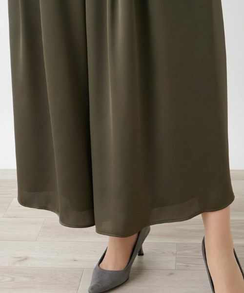 Leilian PLUS HOUSE / レリアンプラスハウス その他パンツ | ウエストゴム入りスカーチョ | 詳細17