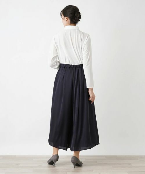 Leilian PLUS HOUSE / レリアンプラスハウス その他パンツ | ウエストゴム入りスカーチョ | 詳細9