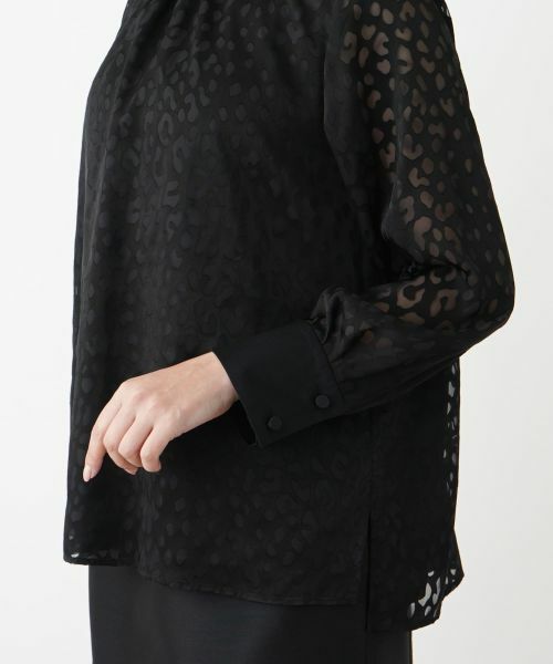 Leilian PLUS HOUSE / レリアンプラスハウス シャツ・ブラウス | スタンドカラーブラウス【BOURGE】 | 詳細14