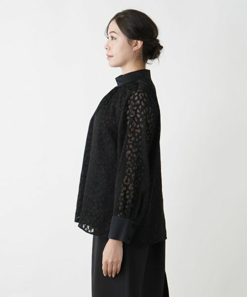 Leilian PLUS HOUSE / レリアンプラスハウス シャツ・ブラウス | スタンドカラーブラウス【BOURGE】 | 詳細9