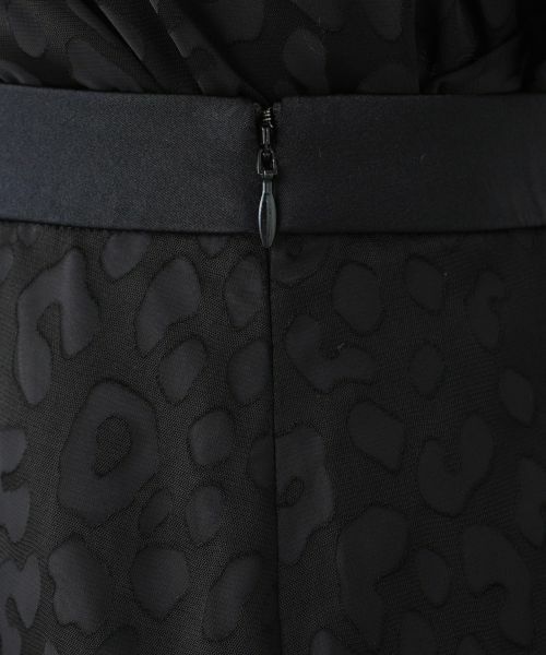 Leilian PLUS HOUSE / レリアンプラスハウス ミニ・ひざ丈スカート | レオパード柄フレアスカート【BOURGE】 | 詳細12