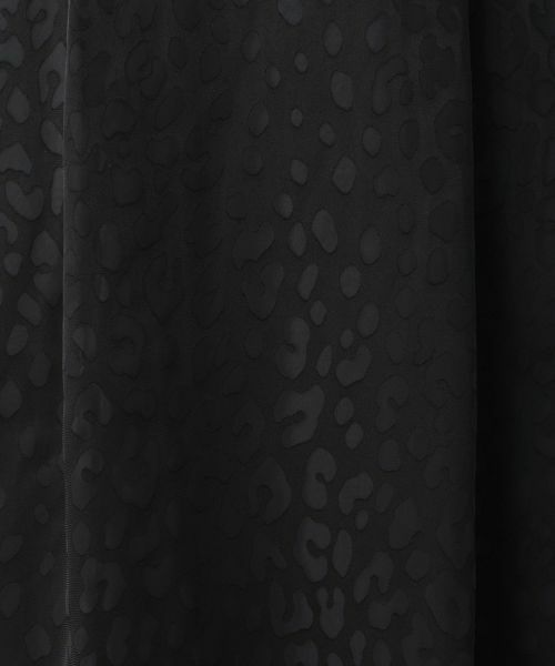 Leilian PLUS HOUSE / レリアンプラスハウス ミニ・ひざ丈スカート | レオパード柄フレアスカート【BOURGE】 | 詳細15