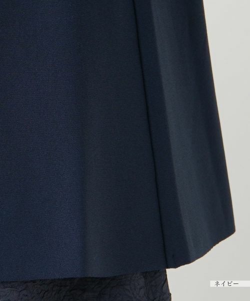 Leilian PLUS HOUSE / レリアンプラスハウス テーラードジャケット | 比翼ニットベスト【プラス企画】 | 詳細13