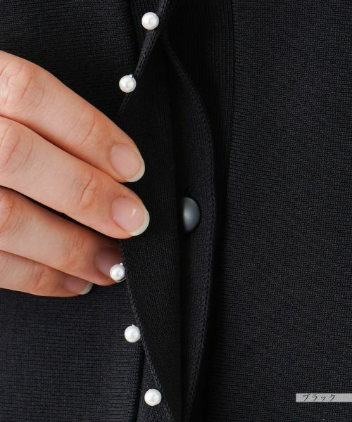 Leilian PLUS HOUSE / レリアンプラスハウス テーラードジャケット | 比翼ニットベスト【プラス企画】 | 詳細3