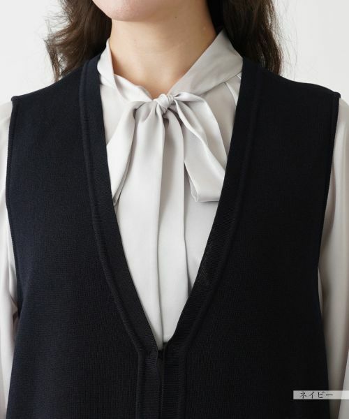 Leilian PLUS HOUSE / レリアンプラスハウス テーラードジャケット | 【店舗人気】ロングベスト【プラス企画】 | 詳細13