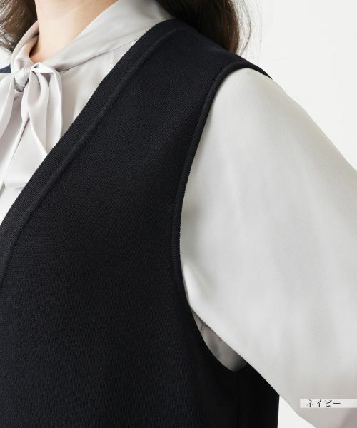 Leilian PLUS HOUSE / レリアンプラスハウス テーラードジャケット | 【店舗人気】ロングベスト【プラス企画】 | 詳細16