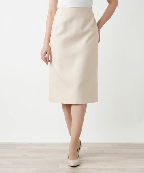 Leilian PLUS HOUSE / レリアンプラスハウス ミニ・ひざ丈スカート | ウエストフリルタイトスカート【BOURGE】 | 詳細11