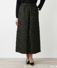 Leilian PLUS HOUSE / レリアンプラスハウス ミニ・ひざ丈スカート | ボックスプリーツスカート