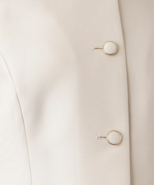 Leilian PLUS HOUSE / レリアンプラスハウス テーラードジャケット | ノーカラージャケット【BOURGE】 | 詳細17