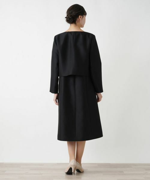 Leilian PLUS HOUSE / レリアンプラスハウス テーラードジャケット | ノーカラージャケット【BOURGE】 | 詳細3