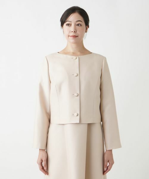 Leilian PLUS HOUSE / レリアンプラスハウス テーラードジャケット | ノーカラージャケット【BOURGE】 | 詳細8