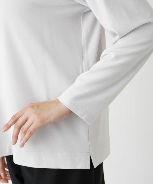 Leilian PLUS HOUSE / レリアンプラスハウス カットソー | 刺繍クルーネックカットソー【プラス企画】 | 詳細17