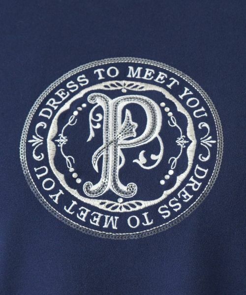 Leilian PLUS HOUSE / レリアンプラスハウス カットソー | 刺繍クルーネックカットソー【プラス企画】 | 詳細8