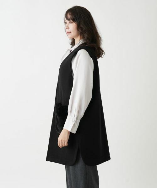 Leilian PLUS HOUSE / レリアンプラスハウス テーラードジャケット | ベスト | 詳細5