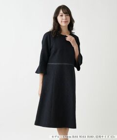 Leilian PLUS HOUSE / レリアンプラスハウス ドレス | ワンピース【Leilian WHITE LABEL】【BOURGE】