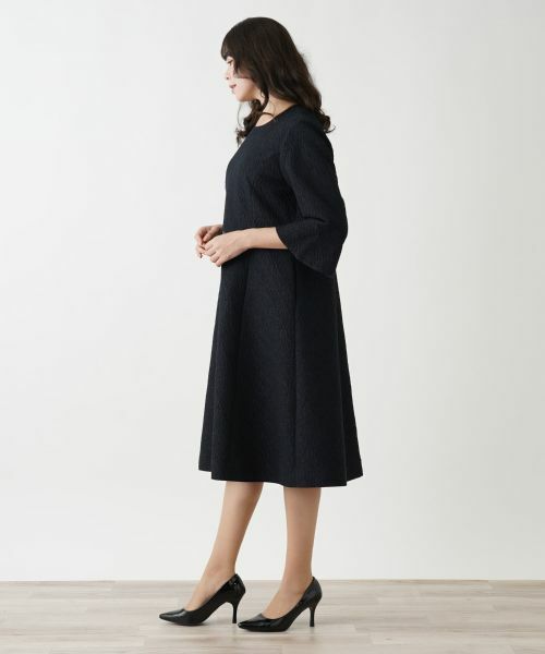 Leilian PLUS HOUSE / レリアンプラスハウス ドレス | ワンピース【Leilian WHITE LABEL】【BOURGE】 | 詳細2