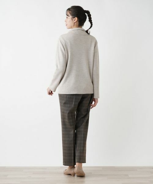 Leilian PLUS HOUSE / レリアンプラスハウス カーディガン・ボレロ | ニットテーラードジャケット | 詳細3