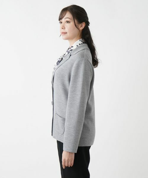 Leilian PLUS HOUSE / レリアンプラスハウス カーディガン・ボレロ | ニットテーラードジャケット | 詳細8