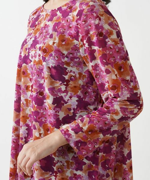 Leilian PLUS HOUSE / レリアンプラスハウス シャツ・ブラウス | プリント柄チュニック | 詳細13