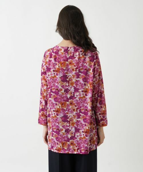 Leilian PLUS HOUSE / レリアンプラスハウス シャツ・ブラウス | プリント柄チュニック | 詳細9