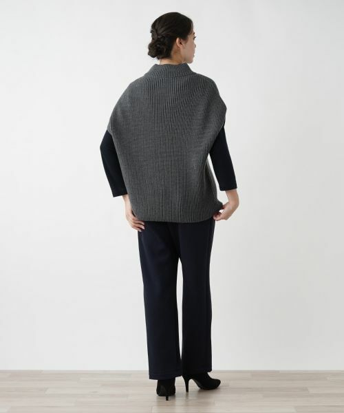 Leilian PLUS HOUSE / レリアンプラスハウス テーラードジャケット | ハイネックニットベスト | 詳細6