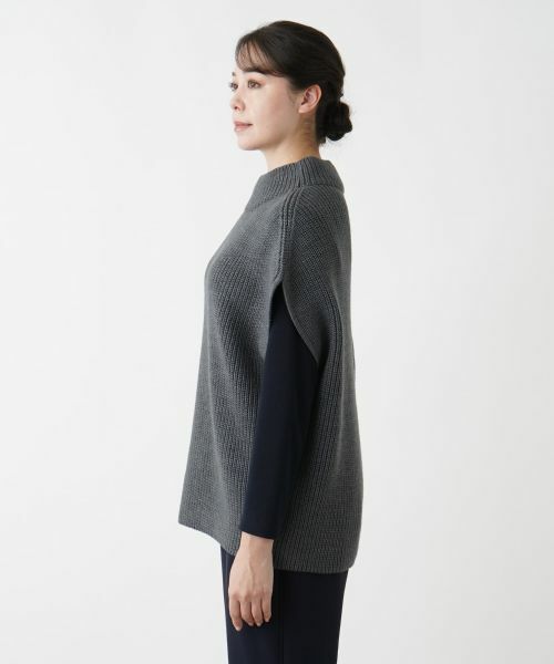 Leilian PLUS HOUSE / レリアンプラスハウス テーラードジャケット | ハイネックニットベスト | 詳細8