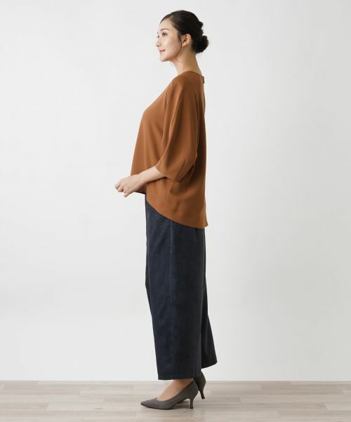 Leilian PLUS HOUSE / レリアンプラスハウス シャツ・ブラウス | クルーネックプルオーバーブラウス【BOURGE】 | 詳細17