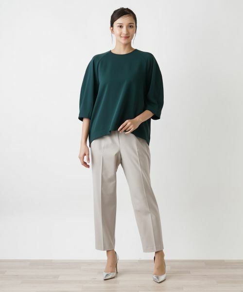 Leilian PLUS HOUSE / レリアンプラスハウス シャツ・ブラウス | クルーネックプルオーバーブラウス【BOURGE】 | 詳細19