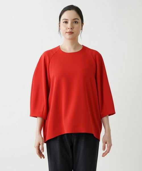 Leilian PLUS HOUSE / レリアンプラスハウス シャツ・ブラウス | クルーネックプルオーバーブラウス【BOURGE】 | 詳細7